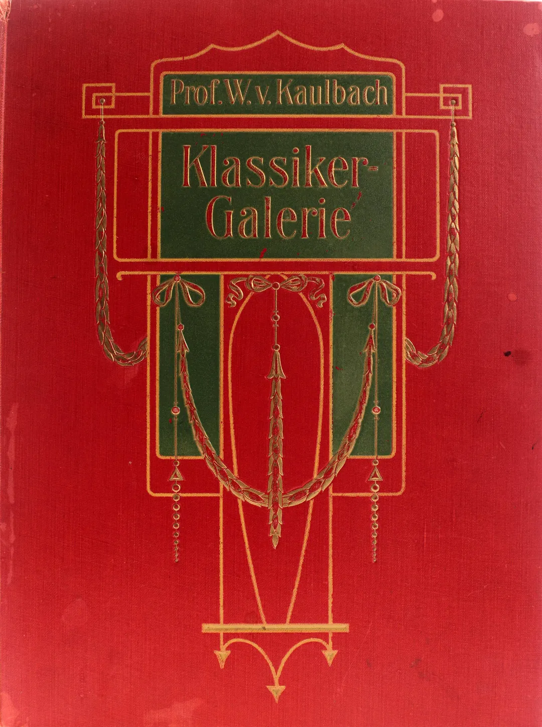 Prof. W. v. Kaulbach – Klassiker-Galerie – Shakespeare-Illustrationen – Kunstmappe (antik/vintage) - Bild 1