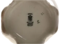 Schumann Arzberg Bavaria Kaffeekanne – Blumendekor & Goldrand – Porzellan Vintage 1951 – Form 110 - Bild 3