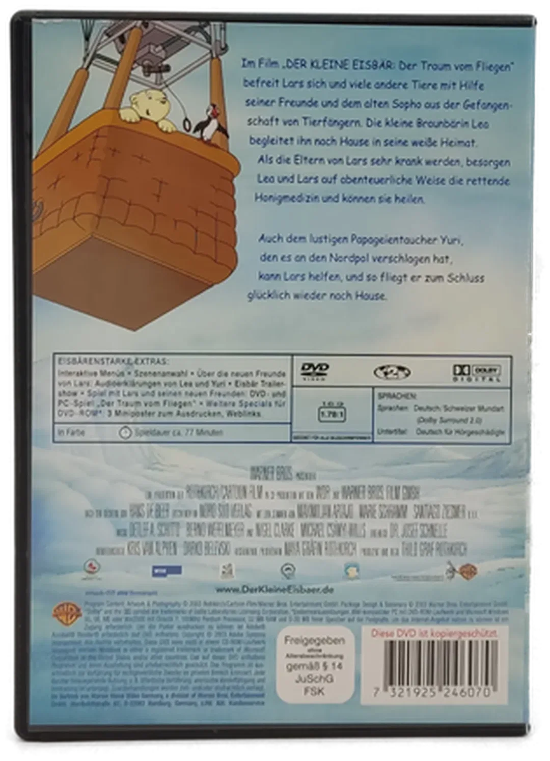 DVD "Der kleine Eisbär - Der Traum vom Fliegen" – Bild 2