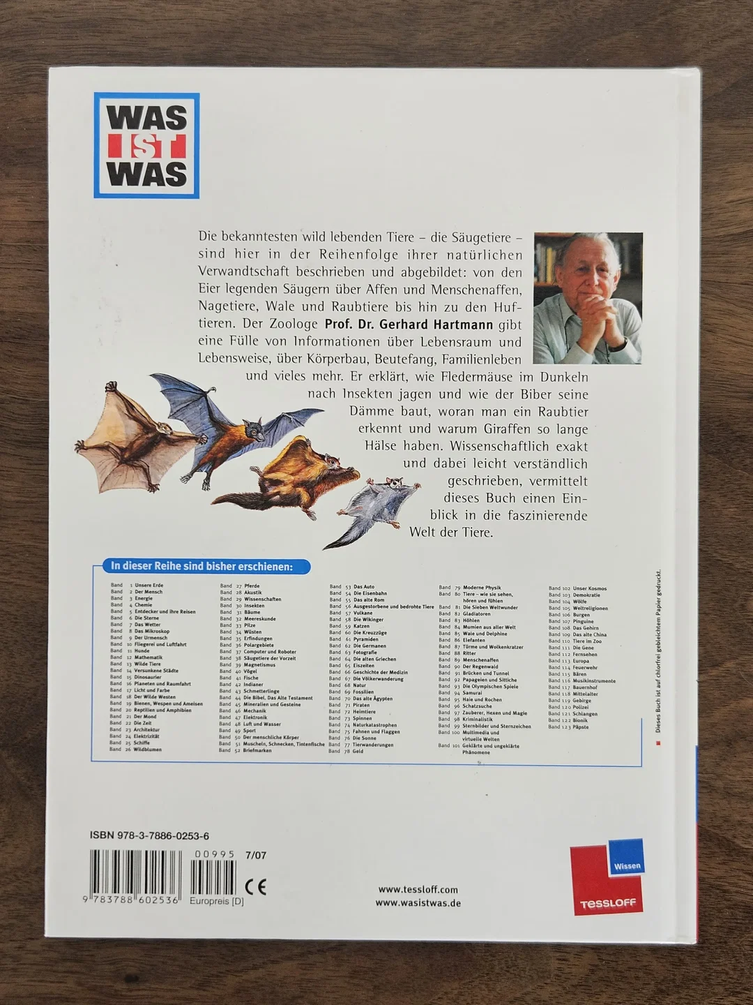 Was ist was, Band 013: Wilde Tiere - Gerhard Hartmann – Bild 2