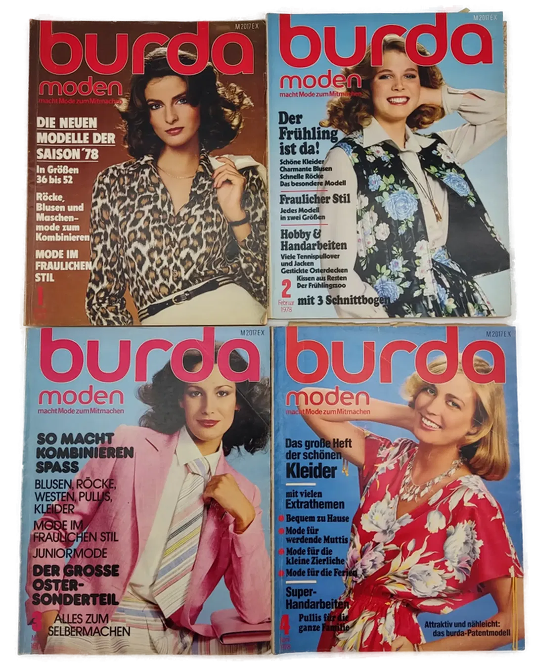 Burda Modezeitschrift 12 Hefte 1978 - Bild 1
