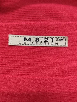 Damenpullover Größe 38 in Rot mit Schmuckmotiv | Glamour – Vorschau 5