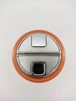 orangenes Tischfeuerzeug - Original Sarome - Bild 2