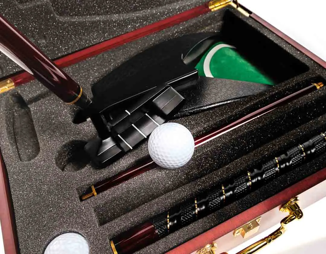 Büro Golfset im Koffer – Bild 2