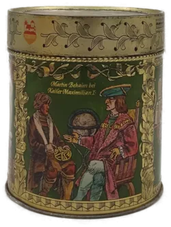 Nürnberger Lebkuchen Dose aus Metall, Höhe 12cm - Bild 3