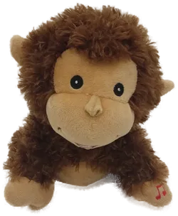 Cuddle Barn Crackin' Up Coco Affe animiertes musikalisches Plüschtier - Bild 1