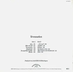 LP Vinyl André Heller "Verwunschen" – Vorschau 2