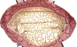 Damenshopper rosa/braun  – Vorschau 5