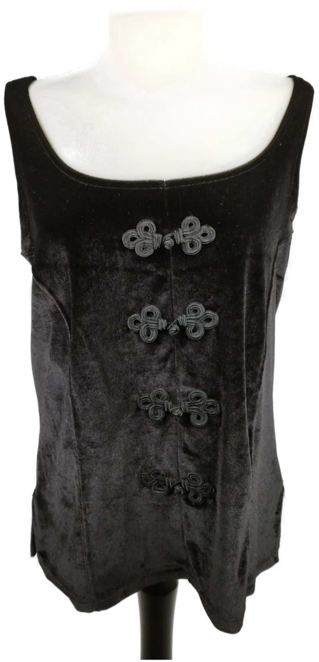 Stylisches Damen-Tanktop im Samt-Look - Bild 4