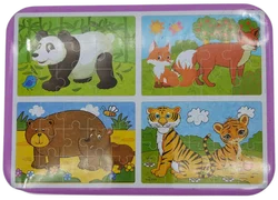 Puzzle bunt in einer Metallbox - Bild 2