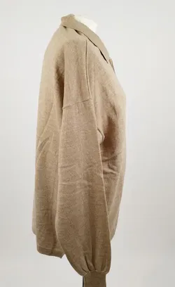 Roberto Collina Pullover zum Zuknüpfen - Gr. 52 / 100% Extrafeine Schurwolle - Bild 2