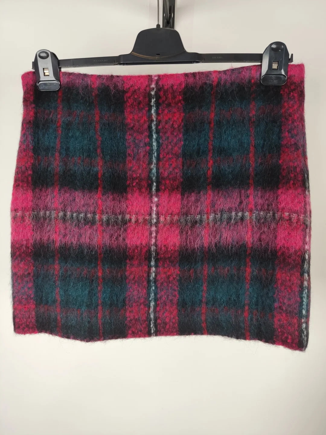 Mini-Bleistiftrock Ralph Lauren Mohair, Größe 44/46, Bundweite 88 cm – Bild 1