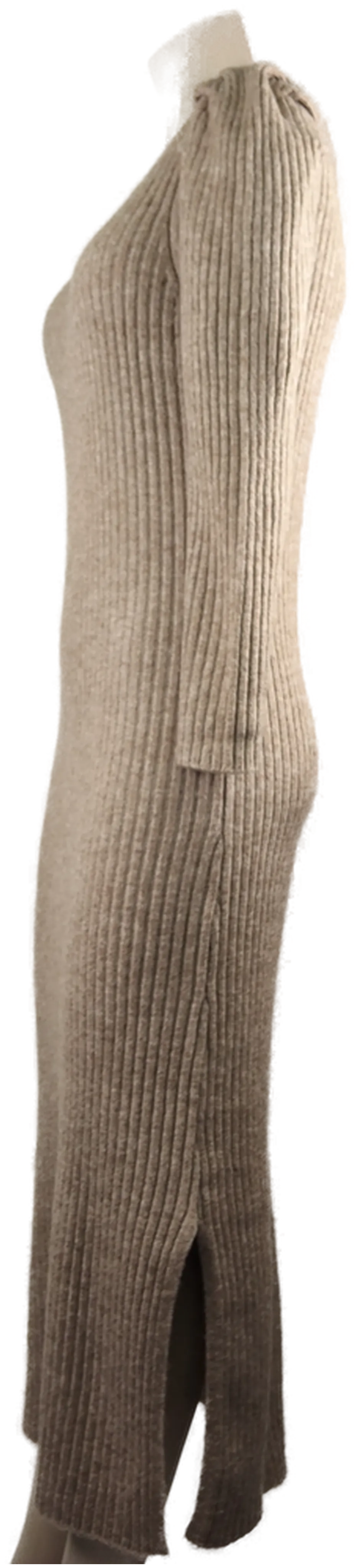 Vero Moda Damen-Maxikleid In Taupe Mit Rundhalsausschnitt | Casual-Chic – Bild 2