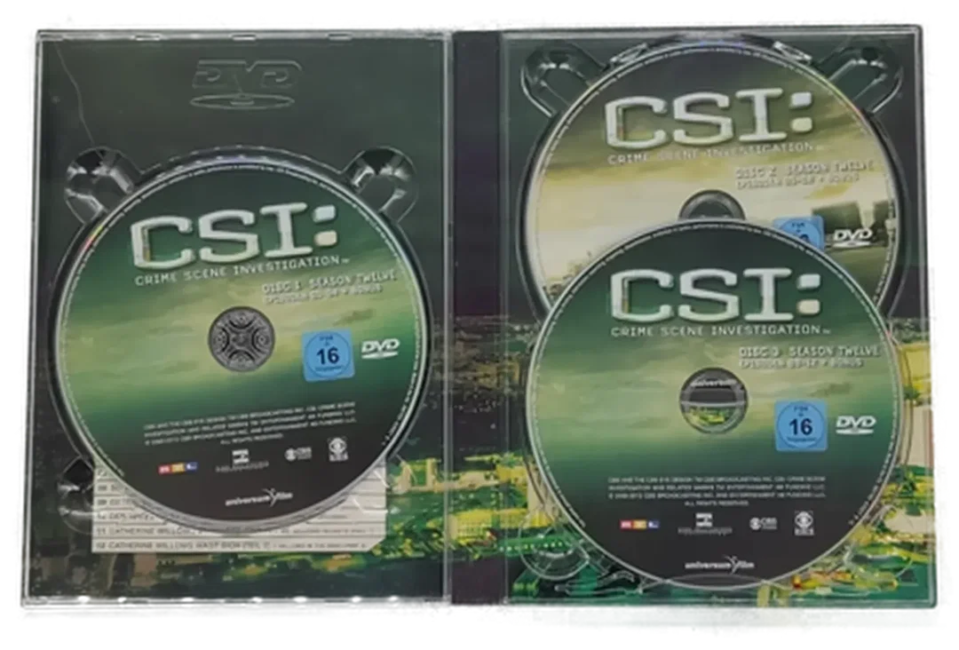 DVD 3 Disc´s CSI: Crime Scene Investigation - Season 12 – Bild 2
