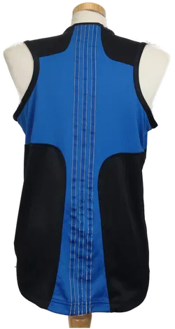Adidas climacool Herren Tanktop blau/schwarz Gr. M - Bild 4