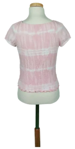 abercrombie kids Mädchen KA-Shirt weiß/rosa - 146 - Bild 2