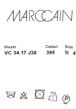 Marc Cain Damen Blazer dunkelblau Gr. L - Bild 4