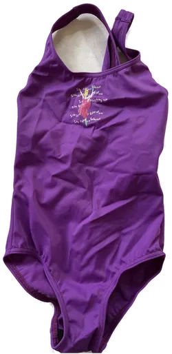 FASHY Mädchen Badeanzug Gr. 116 lila - Neu mit Etikett - Bild 1