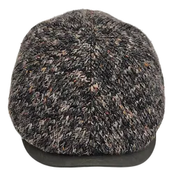 Marone 1881 Schiebermütze, grau/braun -  Gr. 60 - Bild 2