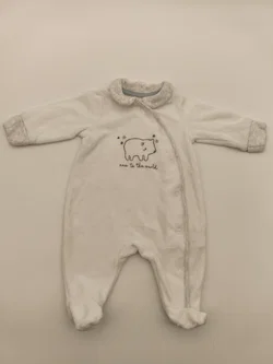 3 Babystrampler mit Fuß, Gr. 56 – Vorschau 4