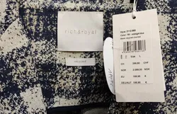 Rich & Royal 2112-869 Doppelreihiger Blazer mit großem Karo Gr. L - Bild 3