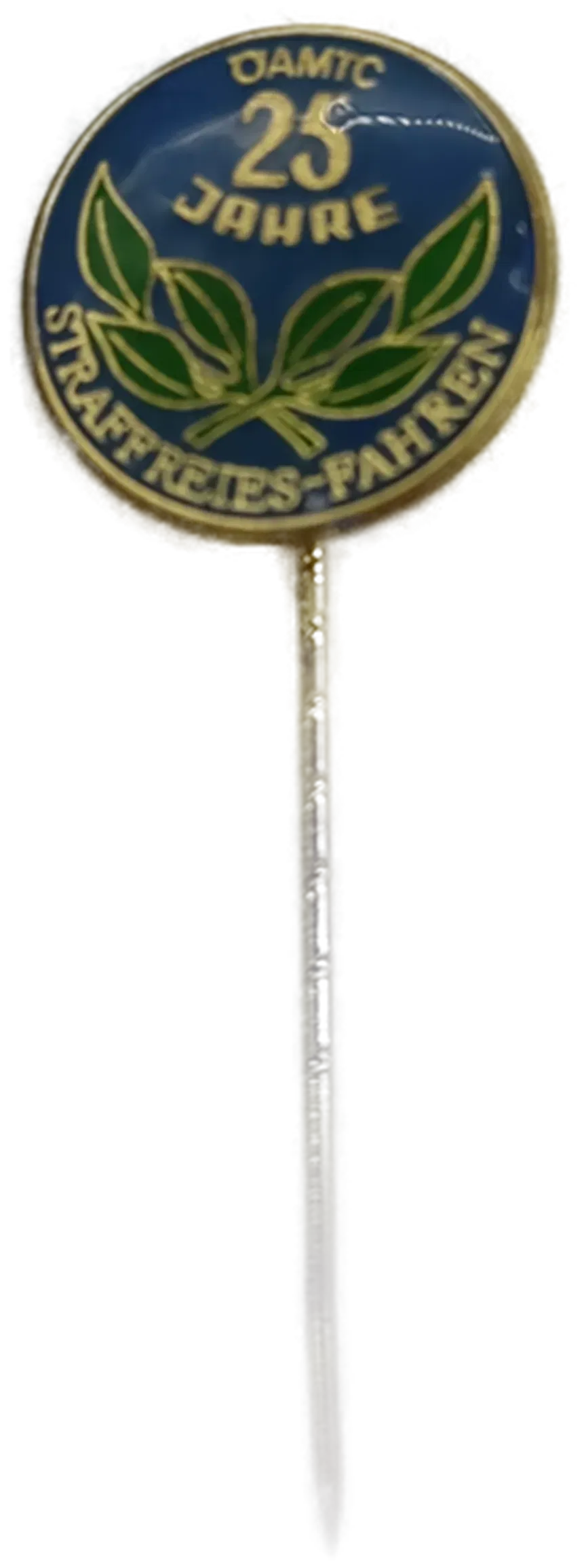   ÖAMTC Anstecknadel 25 JAHRE STRAFFREIES FAHREN - Abzeichen, Ø 2 cm - Bild 1