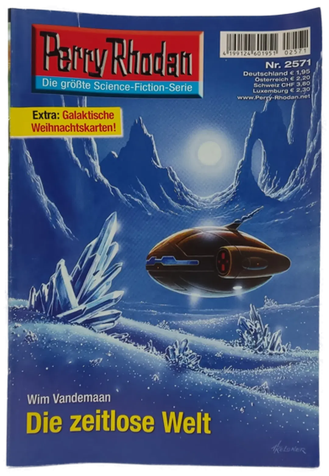 Romanheft Perry Rhodan Die zeitlose Welt Erstauflage Nr. 2571 - Bild 1