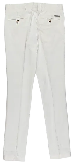 PRADA Herren Chino Hose, weiß - Gr. 46 - Bild 2