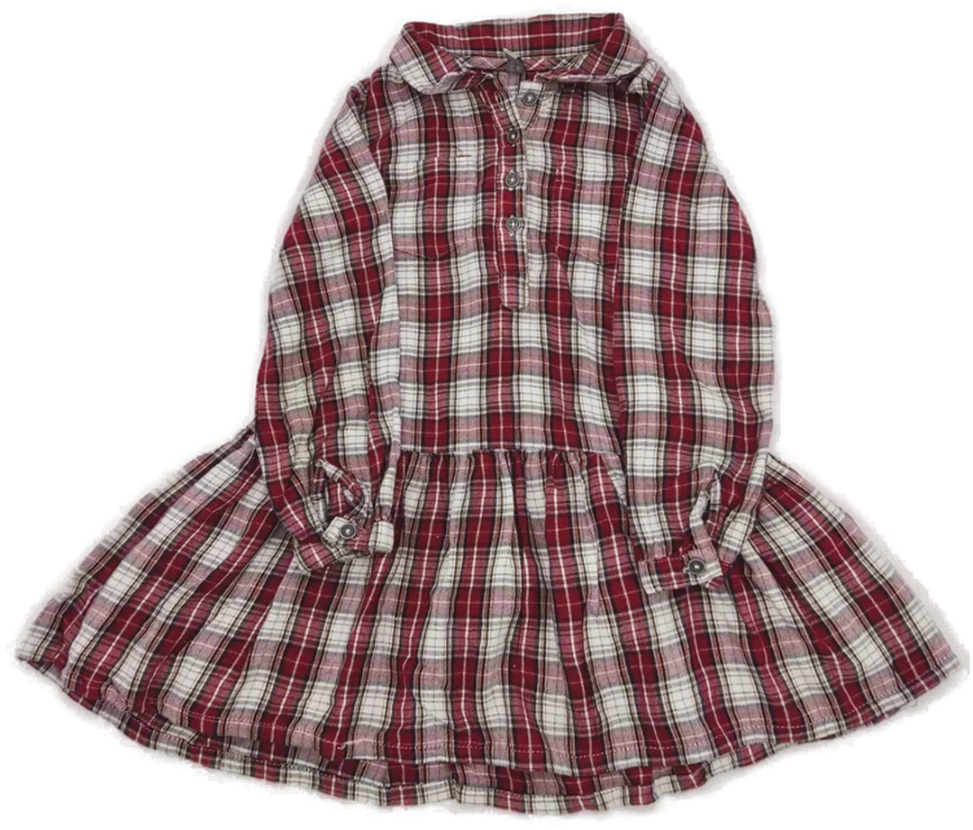 Losan Kinder Kleid kariert rot Gr. 98 cm(3 Jahre) - Bild 4
