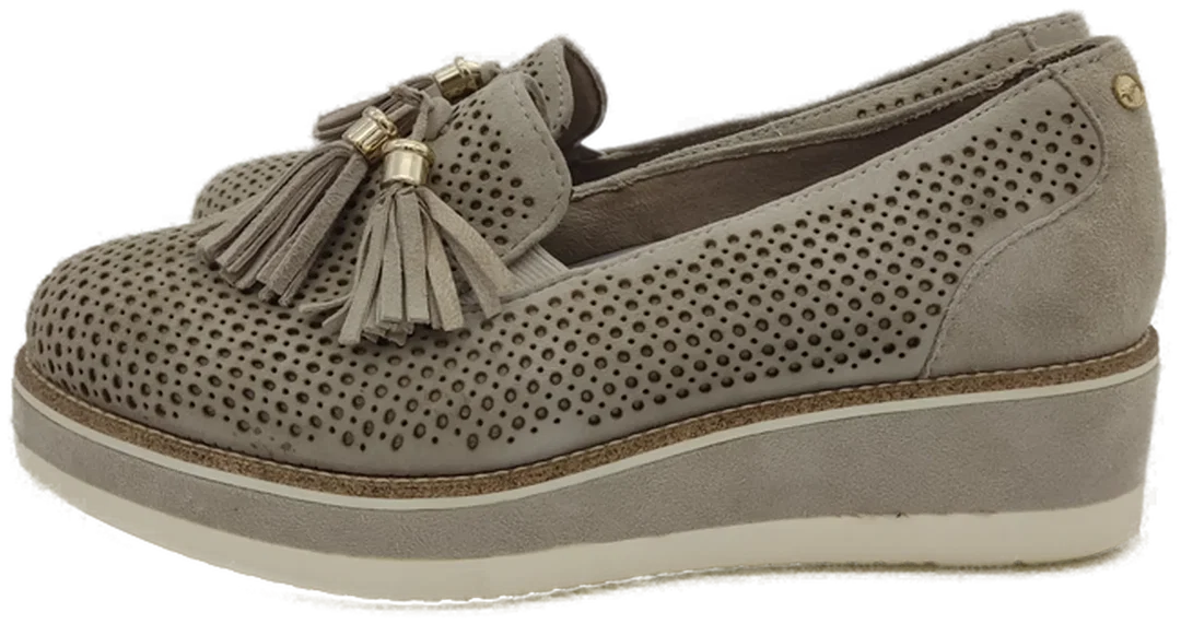 Tamaris Damen Schuhe taupe Gr. 37 – Bild 2