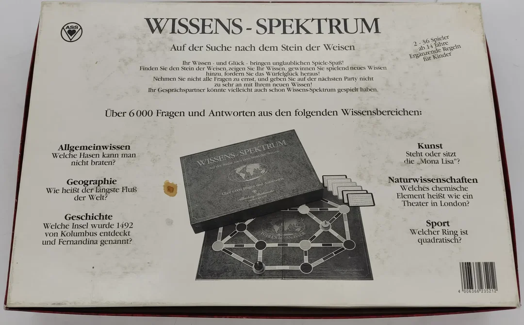 Wissens-Spektrum Gesellschaftsspiel "Auf der Suche nach dem Stein der Weisen" – Bild 3
