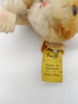 Steiff Goldhamster vintage 10 cm - Bild 4