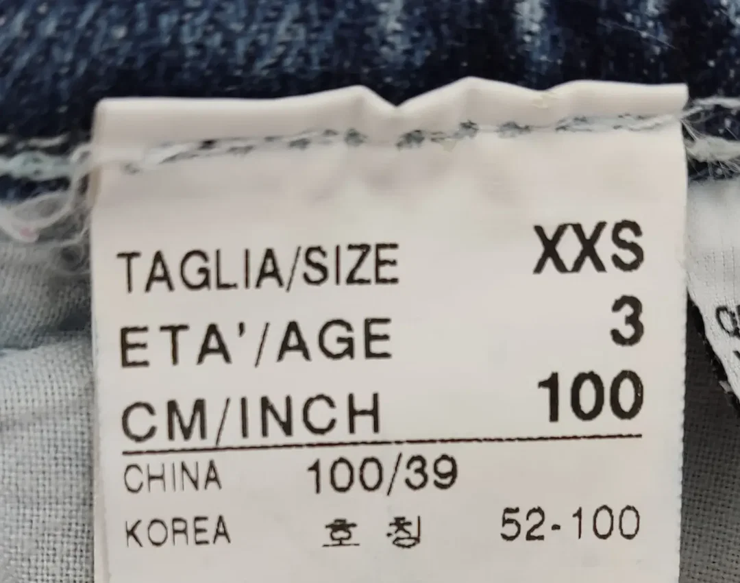 UNITED COLORS OF BENETTON Mädchen Jeans, blau - Größe XXS (100cm) – Bild 5