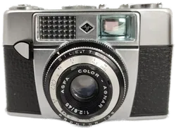 Agfa Silette L mit Color-Agnar 2,8/45, Tasche, Blitzgerät + Gebrauchsanweisung - Bild 3