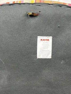 Kare Design - Ohrensessel Patchwork Red - Bild 6