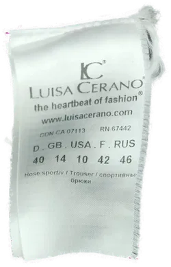 LUISA CERANO Damenhose, braun - Gr. 40 - Bild 4