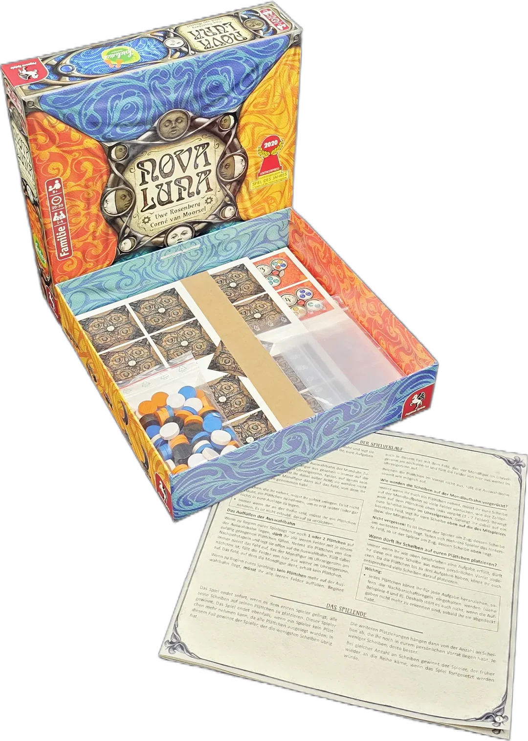 Pegasus Spiele – Nova Luna Uwe Rosenberg & Corné van Moorsel – Bild 2