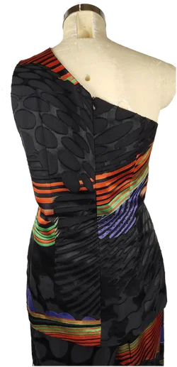 Zweiteiler (Top+Hose) Asymmetrischer Schnitt | Einmaliges Unikat - Bild 6