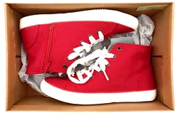 United Colors of Benetton Damen Sneakers rot Gr. 38 - Bild 4