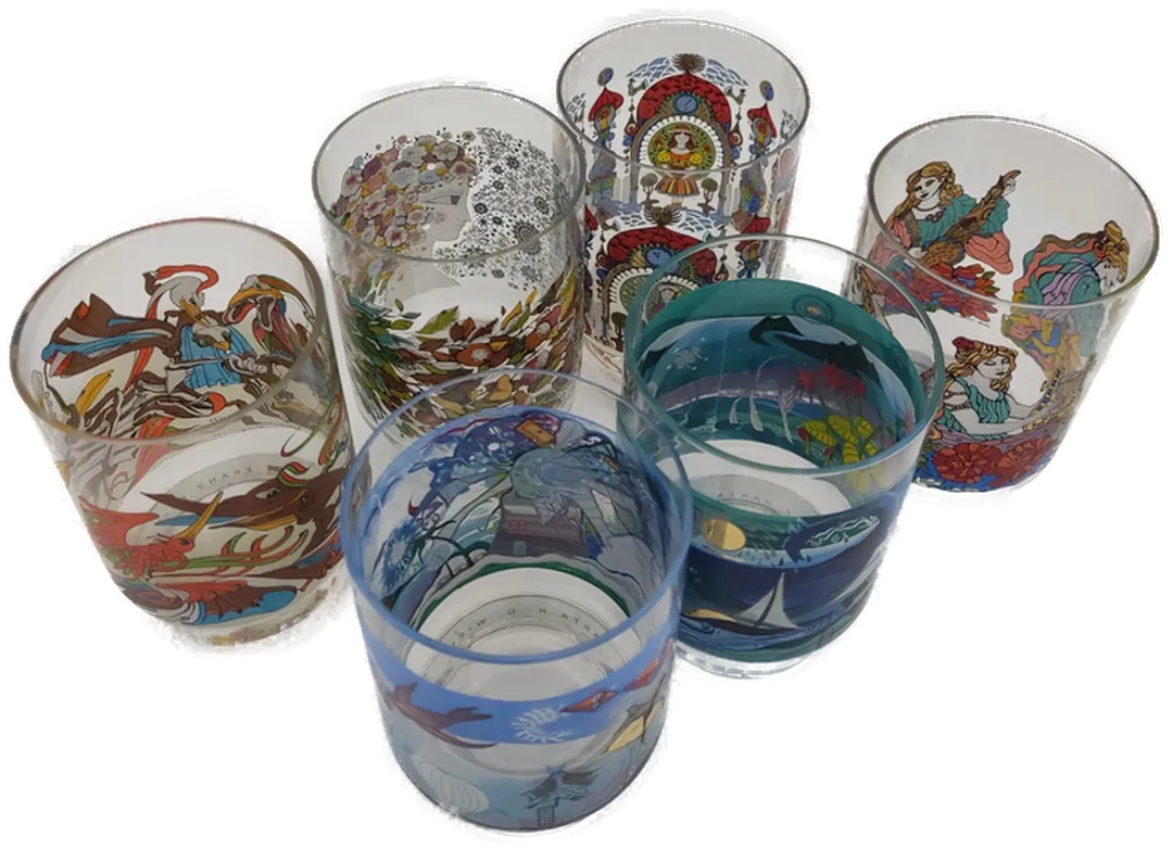 Franz Barta Trinkgläser - 6er Set - Neuwertige Qualität - Bild 4