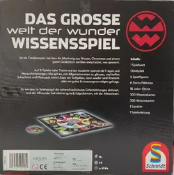 Das große Welt der Wunder Wissensspiel - Gesellschaftsspiel - Schmidt  - Bild 2