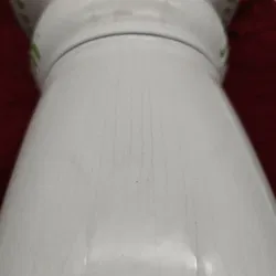 Bemalter Übertopf Keramik - ca. 50cm hoch / VINTAGE - Bild 2