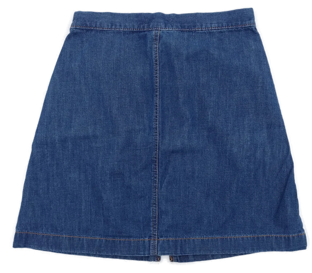 Tom Tailor Denim Damen Jeans Minirock blau Gr. S – Bild 2