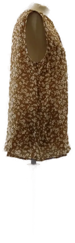  Ärmellose Seidenbluse  - Bild 4