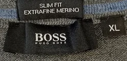 Hugo Boss Herrenpullover grau Gr. XL – Vorschau 3