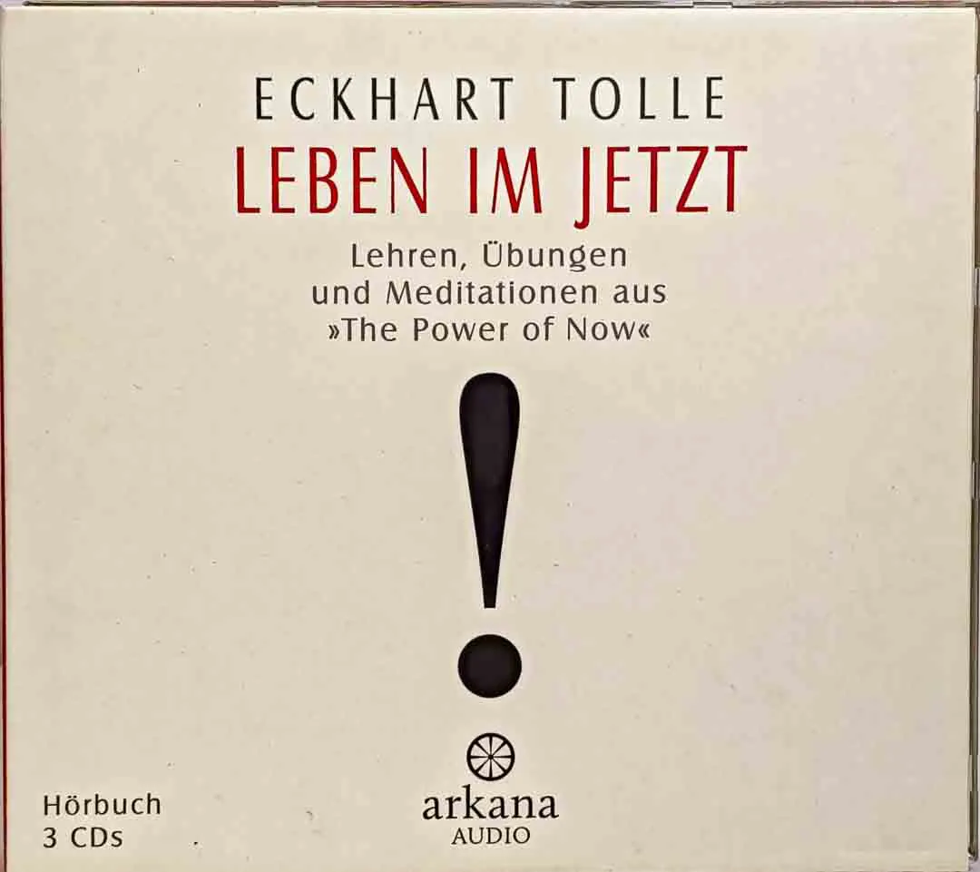 Eckhart Tolle – Leben im Jetzt Hörbuch 3 CDs Arkana Audio - Bild 1