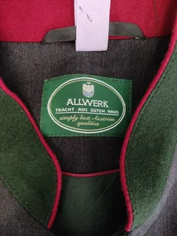 Damen Trachten Blazer Baumwolle Gr.34 | Ländlicher Chic / professionell gereinigt - Bild 6