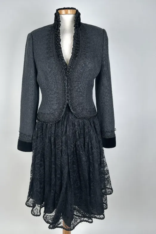Krüger Collection - Damen Trachten Zweiteiler - Gr. 36 - Bild 4