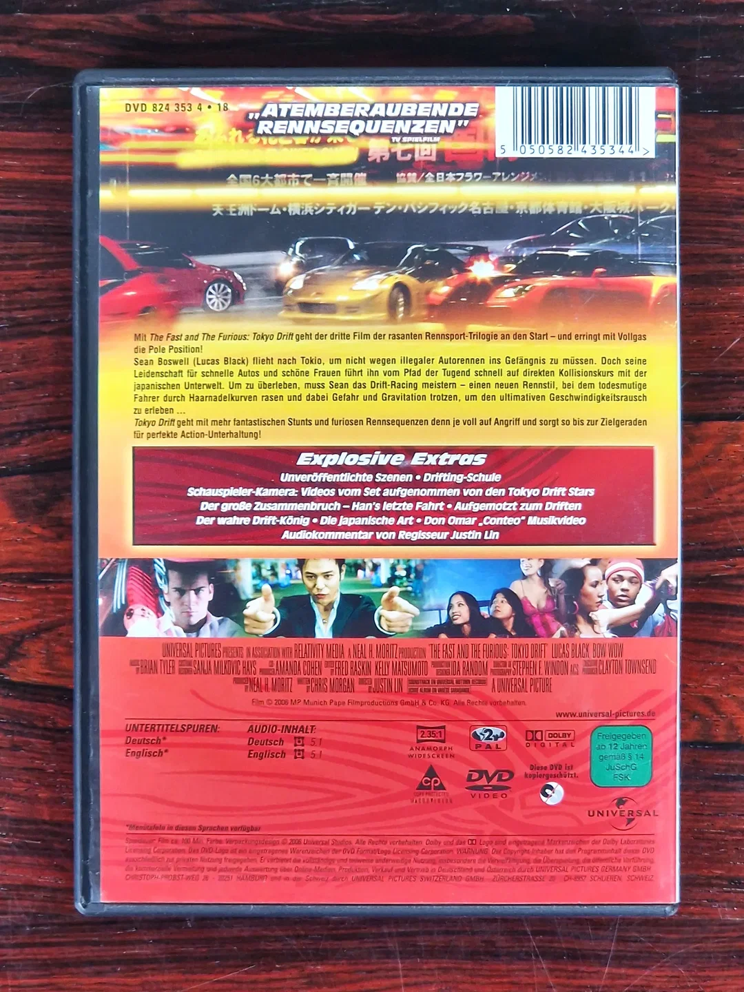 The Fast and the Furious - Tokyo Drift - Film - DVD – Bild 2