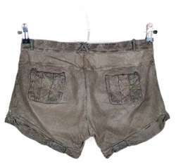 Giorgio Brato Damen Short Leder/Seide braun - IT42/S - Bild 2